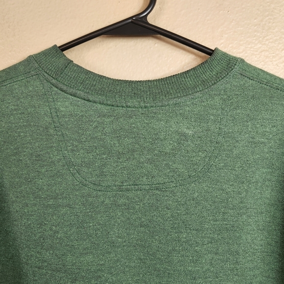 Champion Eco Mens Y2K Moss Green Crewneck Sweatshirt-Size M - Picture 4 of 7
